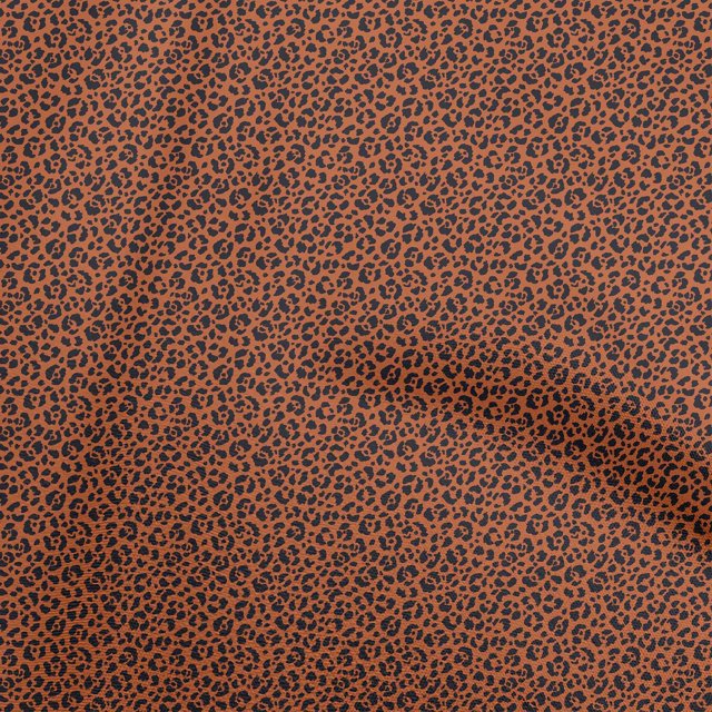 oneOone Cotton Poplin Rust Brown Fabric Print Craft Projects Decor Fabric Printed By The Yard 56 Inch Wide