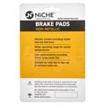 thumbnail image 2 of Niche Rear Brake Pad for Honda Goldwing F6B Semi-Metallic Motorcycle 4 Pack 519-KPA2519D, 2 of 5