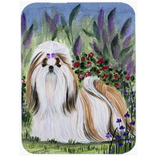 Carolines Treasures SS8034LCB Shih Tzu Glass Cutting Board - Large