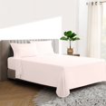 thumbnail image 1 of 600 TC Egyptian Cotton RV King Bed Sheet Set Include's - 18" inch Deep Fitted Sheet | 1 Flat Sheet | 2 Pillowcases | Peach Solid, 1 of 7