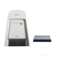 thumbnail image 1 of serony Mini Broom Dustpan Set Desktop EVA Portable Reusable Broom Dust Pan Tiny Dustpan Brush Set For Cleaning Table Countertop Keyboard Grey White, 1 of 7