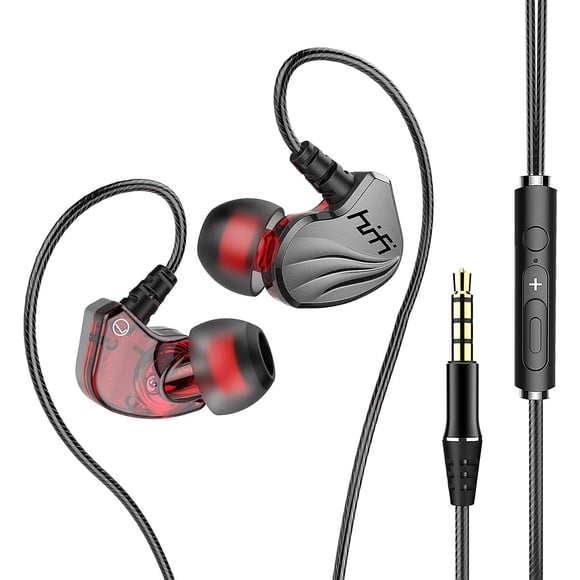 USB C Headphones Wired Earbuds In-Ear Earphones with Mic Stereo Bass Noise Canceling