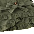 thumbnail image 5 of Summer Toddler Kid Baby Girl Short Sleeve Button Dress Party Ruffle Dress, 5 of 5