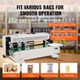 thumbnail image 3 of VEVOR Continuous Bag Band Sealing Machine Horizontal Band Sealer Carbon Steel, 3 of 9