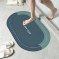 thumbnail image 4 of Deal of the Day! Bath Rug Super Absorbent Dry Non Slip Backing Washable Bathroom Floor Mats Shower Rugs For In Front Of Bathtub Shower Room, 4 of 8