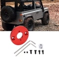 thumbnail image 4 of RC Car Upgrade Motor Holder, Improved Performance Aluminum Alloy Easy To Install Durable Motor Mounting Holder  For 1/12 RC Cars Red, 4 of 8