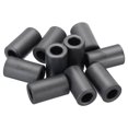 thumbnail image 1 of Unique Bargains Ferrite Toroid Core, Toroid Core 0.6' ODx0.4' IDx1.1' H, Black 10 Pack, 1 of 5
