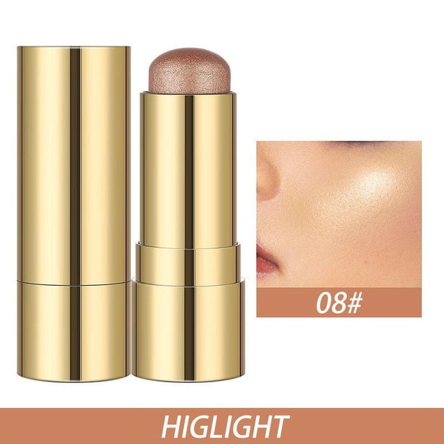 HHBEAUTY Pocket Blush Stick, 3-in-1 Cream Blush for Cheeks, Lips & Eyes, Buildable Natural Color, Hydrating Non-Greasy Formula, Long Lasting, Easy to Apply