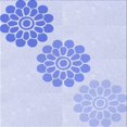 thumbnail image 1 of Ahgly Company Machine Washable Indoor Square Transitional Lavender Blue Area Rugs, 7' Square, 1 of 7