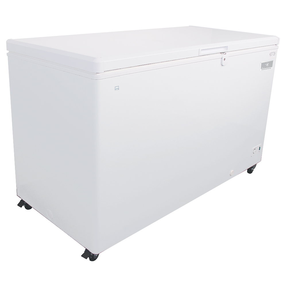 Kelvinator Commercial KCCF170WH 59 1/2" Mobile Chest Freezer w/ Wire Storage Basket - White, 115v