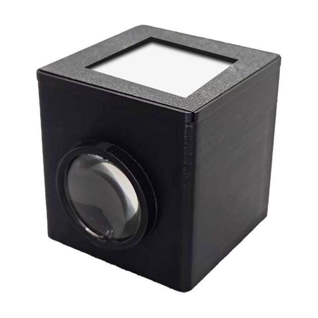 SharkTRUE Lightweight 3D Printed Waist-Level Viewfinder For Camera With Housing And Lens