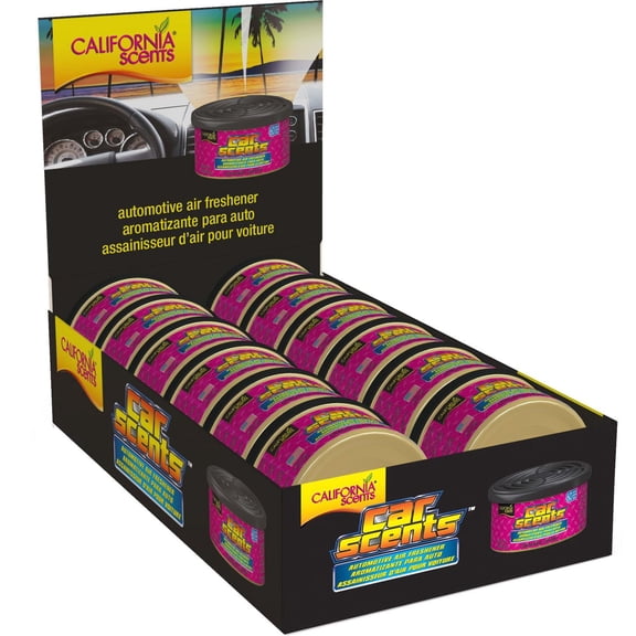 Assainisseur d’air dissimulé/en boîte California Scents (parfum Cerise de Coronado, 1 paquet), cadeau idéal pour les fêtes et à glisser dans une chaussette