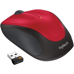 Logitech M235 Souris sans fil Rouge