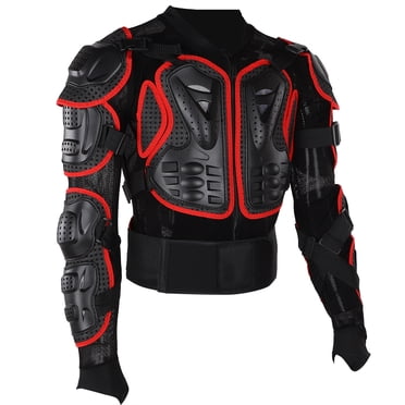 Armure Intégrale, Veste d'Équitation Armure Protectrice en Tissu Respirant pour Hommes et Femmes