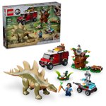 LEGO Jurassic World Dinosaure Missions: Ensemble de construction de découverte de Stegosaurus, Jouet Jurassique pour les enfants avec 2 Minifigures et 2 Jouets Dinosaure, Cadeau d'anniversaire pour 6 Garçons et filles de l'année, 76965