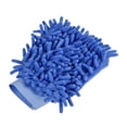 thumbnail image 1 of Unique Bargains Gants de Nettoyage Réutilisables Sans Rayures en Microfibre Chenille, Bleu, 1 of 5