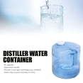thumbnail image 4 of Distilled Water Bottle Jug, Sturdy PP Distiller Water Container Shockproof 4L Portable  for Home Beauty Countertop, 4 of 7