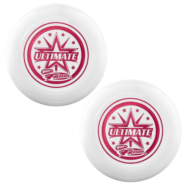 Wham-O Frisbee Official Ultimate 175g Flying Disc, 10.75 Inch, Professional Training, for Competition and Outdoor Fun -2 Pack