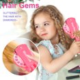 thumbnail image 4 of 360 Gems Kit Hair Gems Machine Princess Girls Make up Toy Set DIY Crystal Rhinestone Sticker Hair Decoration for Girls Toy Gifts, 4 of 5
