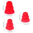 thumbnail image 3 of MOVTOTOP Embouts d'Écouteurs en Silicone pour Remplacement d'Écouteurs 15 Pcs Rouge Plusieurs Tailles Durables Ajustement Confortable, 3 of 8