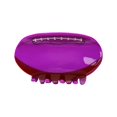 thumbnail image 2 of Geometric Rugby Hair Clips Rugby Hair Clips Shape Hair Jaw Clips American Football Hair Clips Non Slip Sports Hair Barrettes Strong Hold Hair Styling Accessories For Wom,Purple Polyester Hair Clip, 2 of 8