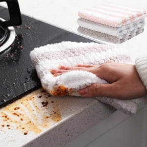 Birdeem Vêtements de nettoyage de verre, Essuie-glaces de nettoyage des voitures, essuiettes de velours Serviettes de cuisine Nettoyage de linge de maison Wipes épaissies de ménage, Serviettesde cuisine absorbantes