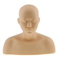 thumbnail image 2 of 1x Soft Silicone Massage Face Lip Makeup Practice Mannequin Head Manikin Doll, 2 of 8