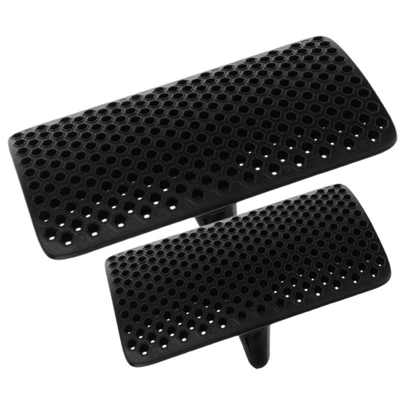 KAKOWELY air conditioner deflector 1 Pair Air Conditioner Deflector Air Deflector Car Square Air Deflector Air Vent Deflector Baffle For Car Air Conditioners Vehicle Air Baffle