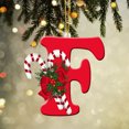 thumbnail image 1 of Vaidha 26 Letters Christmas Tree Decoration Pendant Christmas Tree Ornaments Personalized DIY Christmas Ornaments Christmas Decoration Xmas Tree Hanging Decor, 1 of 3