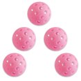 thumbnail image 1 of 5 Pack Pickleballs Indoor Outdoor 74mm Luminous Pickle Balls, 1 of 8