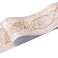 thumbnail image 4 of Decodeary Wood Marbling SelfAdhesive Skirting Line Exquisite Workmanship And Retro Fashion PVC Waterproof Waist Line For Wall PVC brown peony 5Set, 4 of 6