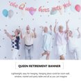 thumbnail image 4 of ELAYARD 2Pcs Farewell Party Banner Golden Paper Bunting Retirement Theme Decoration, 4 of 7