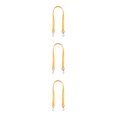 thumbnail image 4 of Transemion Stylish Shoulder Strap For Bag PU Leather Craftsmanship Multi-Color Options Shoulder Bag Strap Bag Accessories yellow 3Set, 4 of 6
