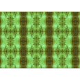 thumbnail image 1 of Ahgly Tapis Rectangulaire Lavable en Machine Vert Transitionnel, 6 Pieds x 9 Pieds, 1 of 7