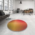 thumbnail image 4 of Ahgly Company Tapis de Zone Carré Orange Lavable en Machine, 8 Pieds Carré, 4 of 7