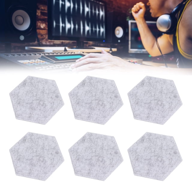 12PCS Acoustic Panels High Density Polyester Fiber Soundproofing Panels Easy to Install, Great for Studio, Office, Home Studios