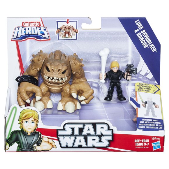 Star Wars Galactic Heroes Luke Skywalker And Rancor