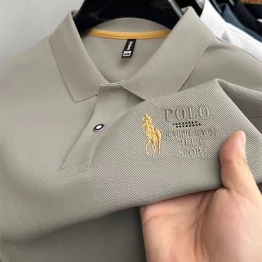 T-shirt d'Été à Manches Courtes, Polo pour Homme, T-shirt de Mode Décontracté Uni-semaine