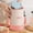 Pink #24, variant on Cylinder Insulated Bag Shoulder Strap Model Round Multi-Layer Lunchbox Bag Worker School Handheld Bento Bag
