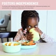 thumbnail image 5 of Melii 100% Silicone Feeding Meal Set, Plate, Bowl, Cup - for Babies, Toddlers, Kids, 5 of 5