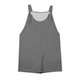 thumbnail image 5 of Zecgelong Girls' Solid Colored Short Overalls(5 13Years) Girls Animal Print Sets, 5 of 5
