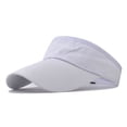thumbnail image 1 of Adult Casual Fashion Solid Adjustable Outdoor Sunshade Breathable Visors Hat, 1 of 4