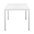 thumbnail image 3 of Pangea Home David 11-piece Aluminum Patio Dining Set in White, 3 of 20