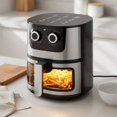 thumbnail image 2 of DOLITY Electric Air Fryer Oil-Oil-Less Cooking 7L Air Fryer Oven Multi-Functional Compact Touchscreen Cooker for Health-Conscious People, Family Gatherings, 2 of 10