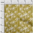 thumbnail image 2 of oneOone Cotton Silk Lime Green Fabric Tropical Tree Craft Projects Decor Fabric Printed By The Yard 42 Inch Wide, 2 of 4