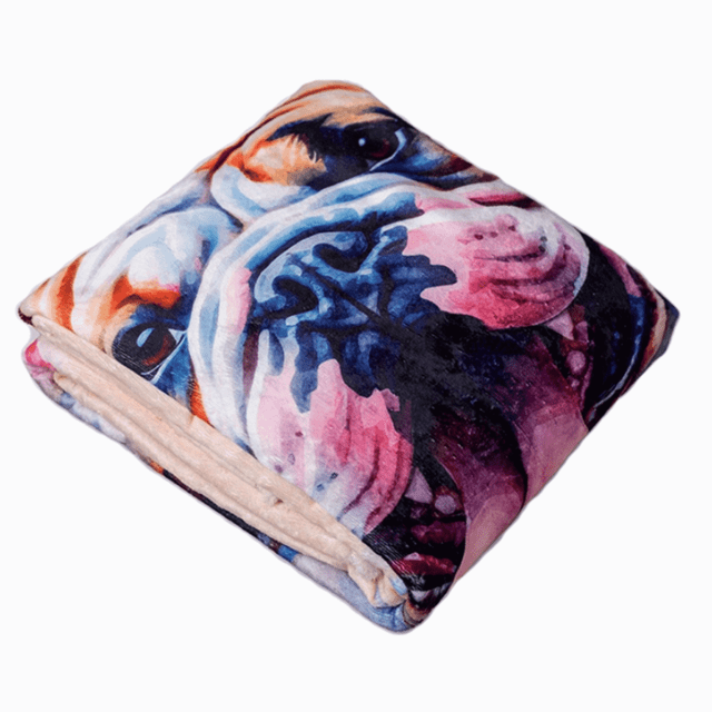 Pets, Paws and Ideas Couverture Imperméable pour Animaux de Compagnie pour Chiens et Chats, Protecteur Réversible pour Meubles, Lit et Canapé, Anti-Déversement, Lavable, Housse en Flanelle Sherpa Douce Motif Corgi