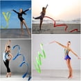 thumbnail image 2 of relayinert 6piece Easy Operation Satin Dance Ribbon For Smooth And Easy Grasping Performance Gymnastics Ribbon 1Set, 2 of 6