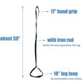 thumbnail image 5 of LAICAIW Leg Lifter for After Knee Surgery Hip Replacement Recovery Kit Foot Lifter Medical Lift Strap Rigid Thigh Lifting Strap Portable Physical Therapy Aids Mobility for Seniors Leg Loop Lifter Pul, 5 of 5