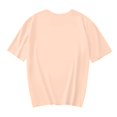 thumbnail image 4 of Offre à Durée Limitée Iumwxz T-Shirts Basiques Décontractés Plissés et Amples pour Femmes Blouses pour Femmes T-Shirts Graphiques à Nœud Col Rond Manches Courtes Hauts Blouse pour Dames Doux et Confortables pour Faire des Courses, 4 of 4