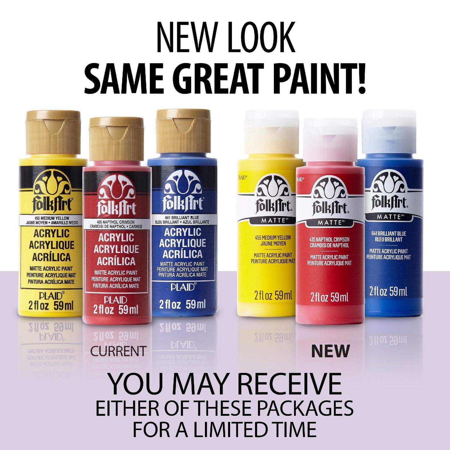 Folkart Matte Acrylic Craft Paint, 2 fl. oz